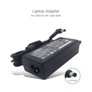 Acer 19V 5.5 X 2.5mm 65W Adapter for TravelMate P2 TMP2510-G2-MG, TMP253-M, TMP257-MG, TMP258-MG, TMP259-G2-MG, TMP259-MG -- MPN: Acer 65W 5.5mm