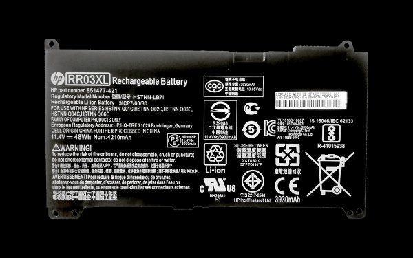 HP RR03XL HSTNN-UB7C Battery for HP ProBook 430 440 450 455 470 G4 G5 - Image 4