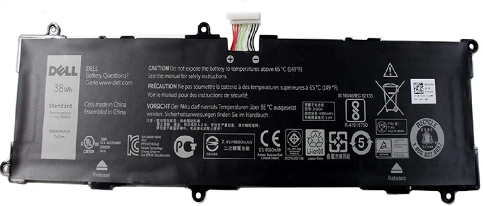 7.4V 38wh - 2H2G4 Laptop Battery compatible with DELL Venue 11 Pro 7140 2H2G4 21CP5/63/105 2217-2548 Tablet - Image 3
