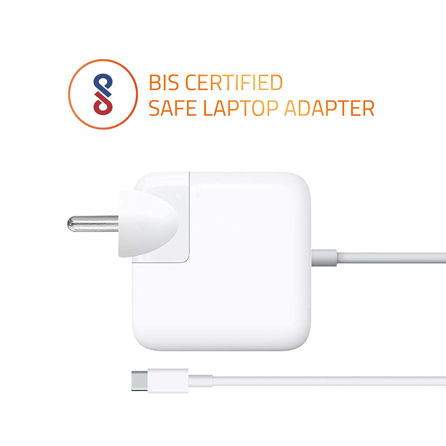 Apple 30 Watts USB Type C Laptop Adapter/Charger Compatible with MB Air 13” (20V,1.5A) 2018 - Image 2
