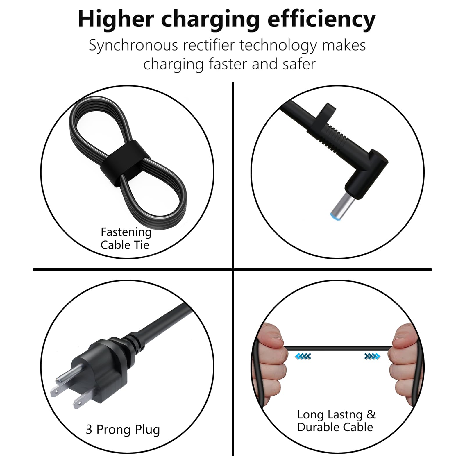 HP M94073-001 - 280W 20V 14A 4.5mm x 3.0mm Connector AC Adapter Charger for Omen Series Gaming Laptop - Image 4