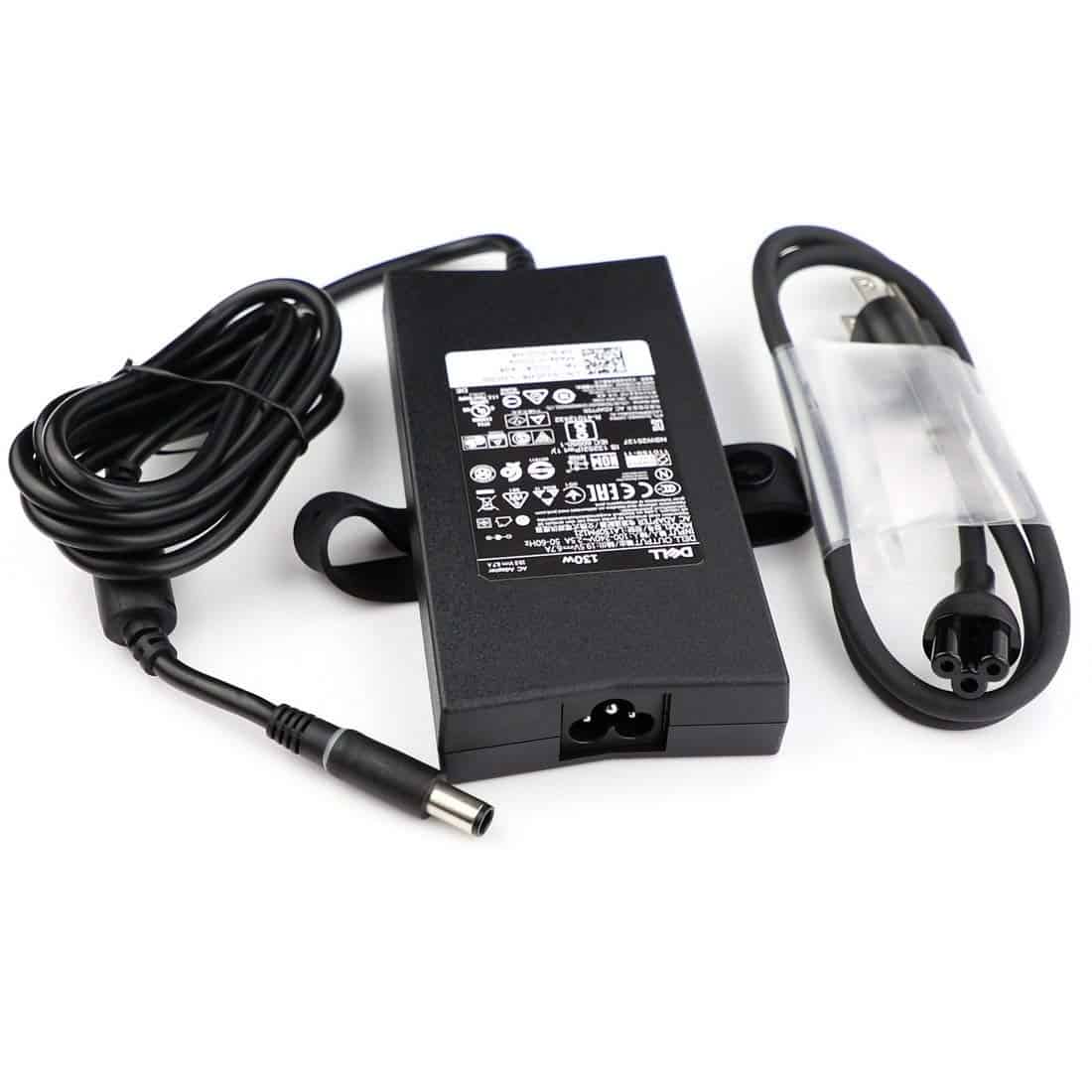 Genuine Official OEM Dell 130W Watt PA-4E WRHKW FA130PE1-00 DA130PE1-00 AC DC 19.5V Power Adapter-- MPN: JU012 - Image 2