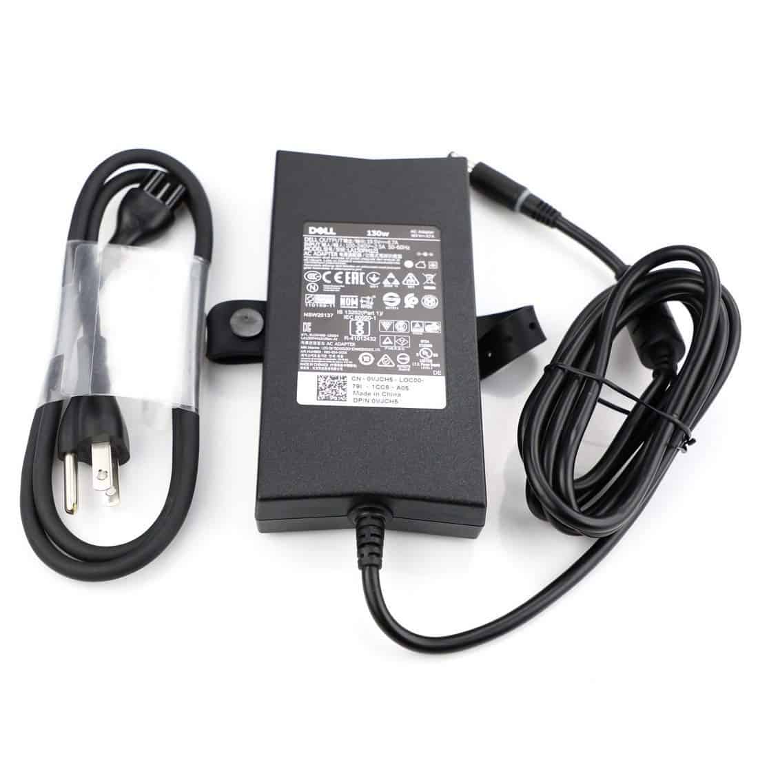 Genuine Official OEM Dell 130W Watt PA-4E WRHKW FA130PE1-00 DA130PE1-00 AC DC 19.5V Power Adapter-- MPN: JU012 - Image 4