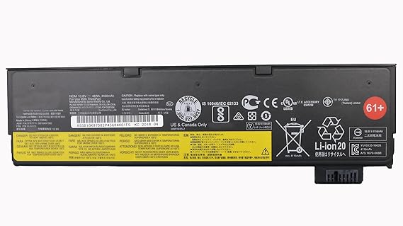 10.8V 48Wh 4400mAh Original 01AV428 01AV492 SB10K97585 Laptop Battery compatible with Lenovo ThinkPad T470 T480 T570 T580 61+ -- MPN:T470/61+ - Image 4