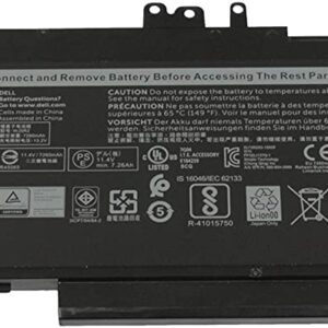11.4V 84Wh - WJ5R2 Laptop Battery Compatible with Dell Precision 3510 4F5YV Series