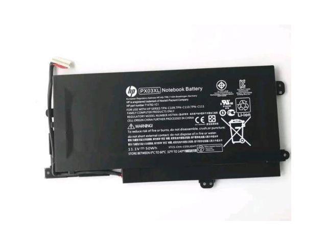 11.1V 50wh HP original PX03XL Laptop Battery compatible with HP ENVY 14 Sleekbook HSTNN-LB4P TPN-C110 714762-2C1