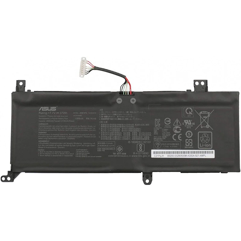 C21N1818-2 Original Asus Battery 7.7V 37WH X412F for Vivobook 15 F515JA-AH31 - Image 3