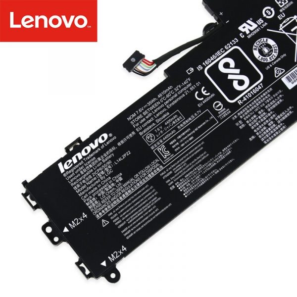 Original Lenovo 5B10H13095 5B10K10171 L14M2P23 L14M2P24 Battery for IdeaPad U31 U30 E31-80 E31-70 Series - Image 2
