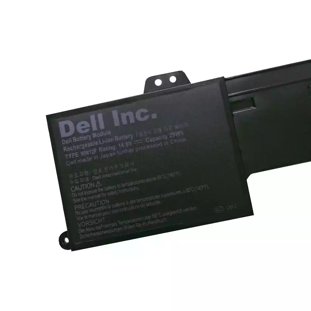 WW12P 9YXN1 TR2F1 Dell Inspiron DUO 1090 Tablet PC Convertible Laptop Battery - Image 4