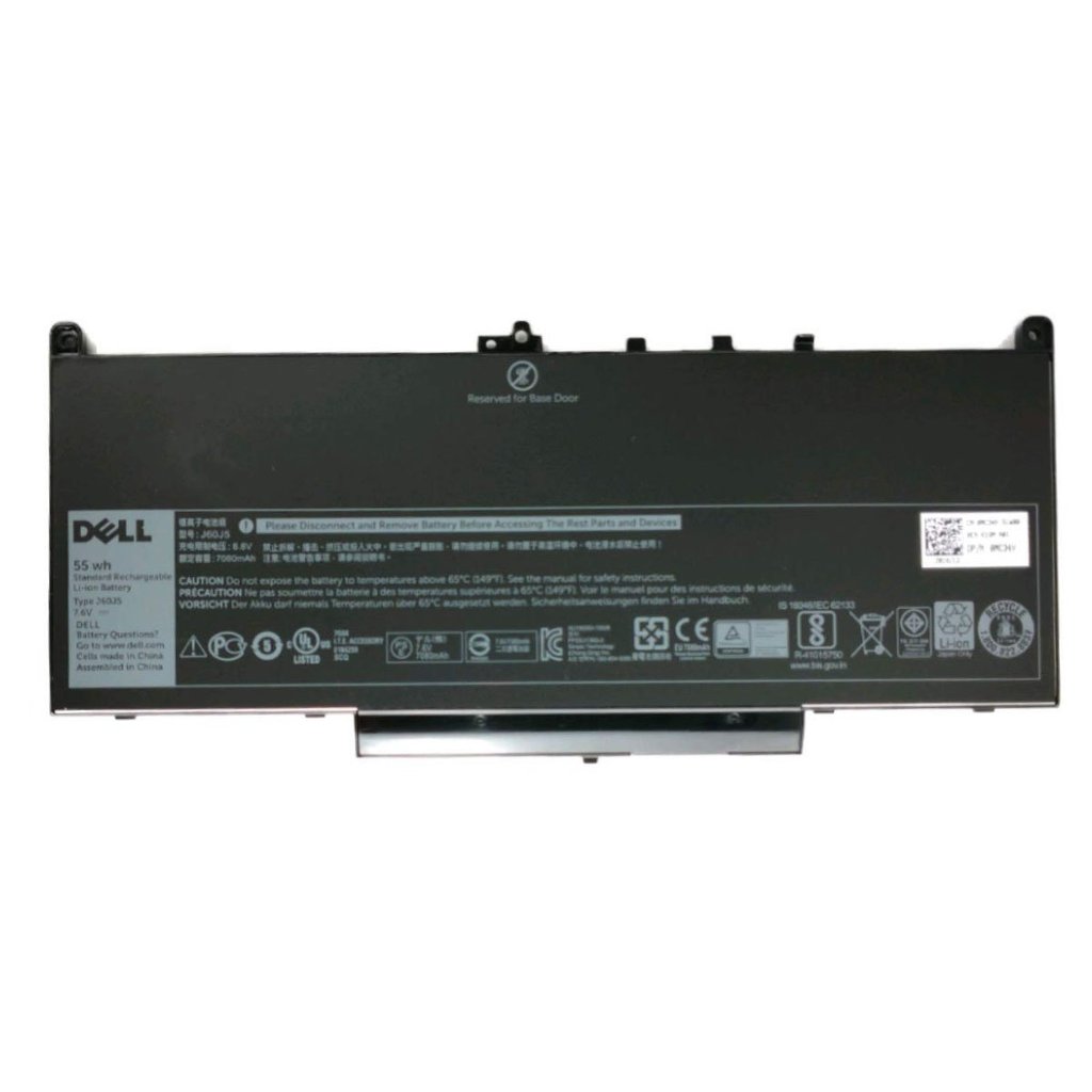 DELL - 4 Cell 55WHr Laptop Battery for Latitude E7270 E7470-- MPN: J60J5/E7270 - Image 4