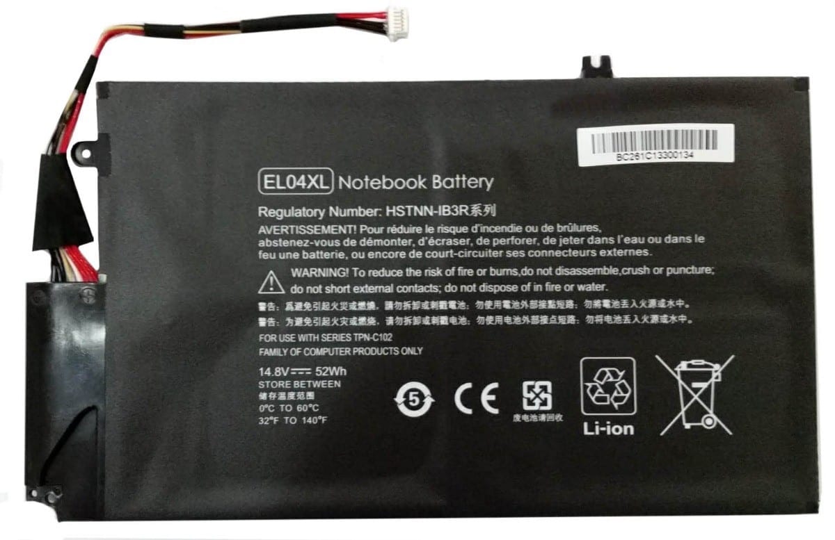 HP EL04XL battery for Envy 4-1000 series, Envy 4T-1000 series - Image 3