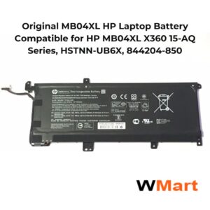 HP original MB04XL HP Laptop Battery Compatible for HP MB04XL X360 15-AQ Series, HSTNN-UB6X, 844204-850