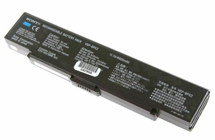 Sony VGP-BPS2 Black 6 Cell Laptop Battery