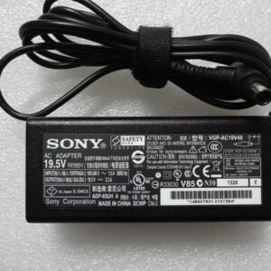 19.5V 3.3A (6.5mm*4.4mm) 65W Laptop AC Charger for SONY Model VGP-AC19V48-- MPN: SONY 65W Charger