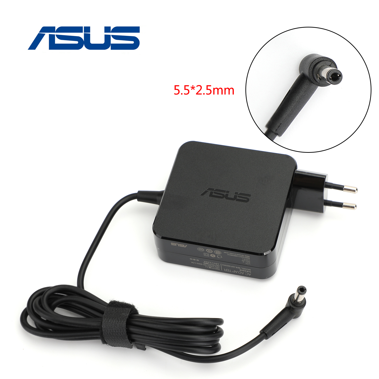 Original Asus 65W 5.5 * 2.5mm Laptop Adapter Compatible for Asus 19v 3.42a 65W Laptop Charger-- MPN: Asus 65W 5.5 * 2.5mm - Image 3